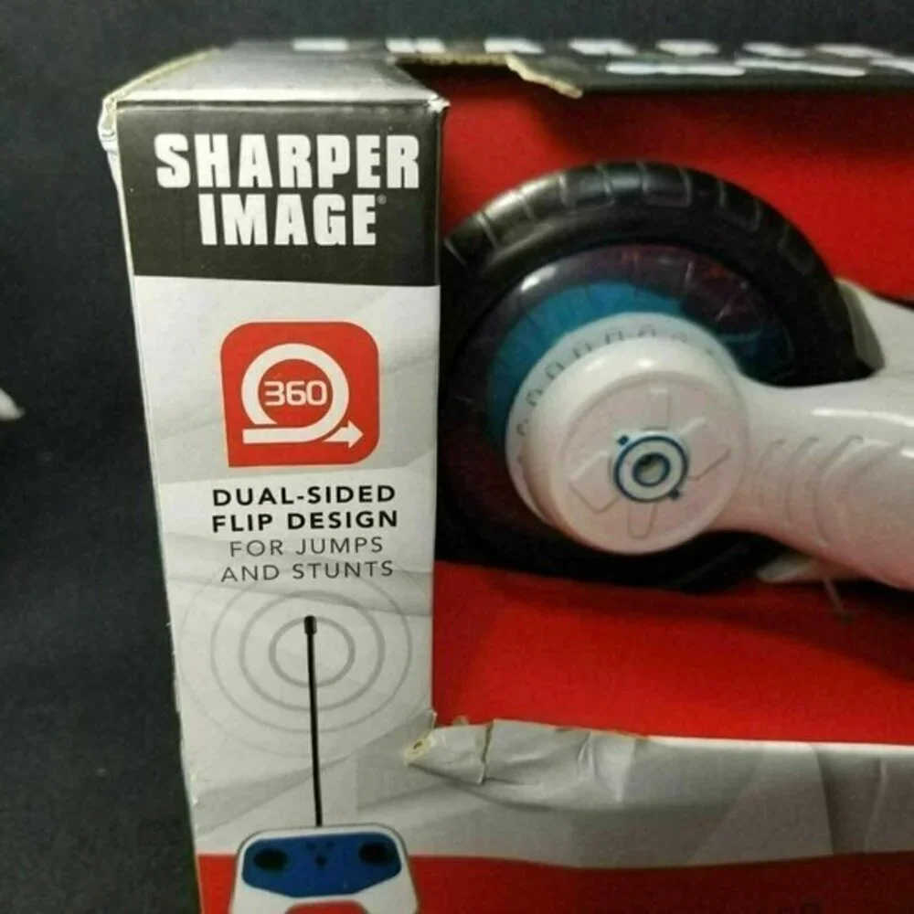 Sharper Image  RC Vehicle Radio Controlled‎ Flip Sync 360 Stunt LED Lights New